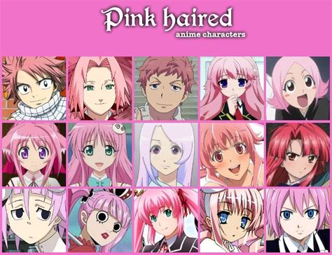 Top Photos Anime Pink Hair Characters The Best Pink Haired Anime