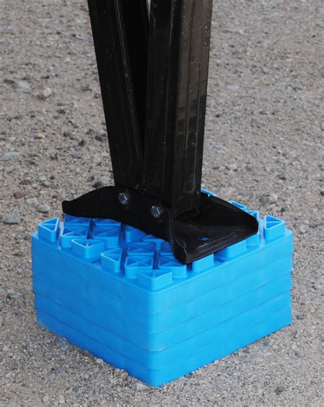 It's also possible to use these blocks as support bases for other stabilizing equipment, such as hydraulic jacks. Ultra-Fab Leveling Blocks for Trailers and RVs - 8-1/4" Wide x 8-1/4" Long - Qty 10 Ultra-Fab ...