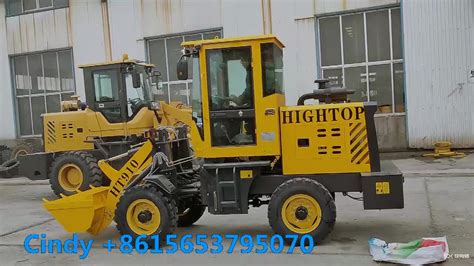 Heavy Equipment China 4 Wheel Drive Front End Loaders 2 Ton Wheel