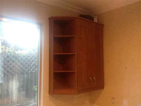 Kitchen cabinet end corner shelf shelves best ideas about cabinets l. Custom End Unit Shelves for Kitchen - Home Decoration Views