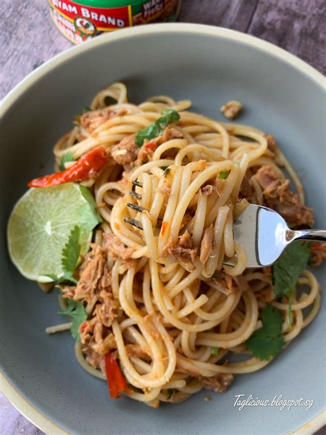 Like other pasta, spaghetti is made of milled wheat and water and sometimes. TAGlicious: AYAM Brand Spicy Tuna Spaghetti