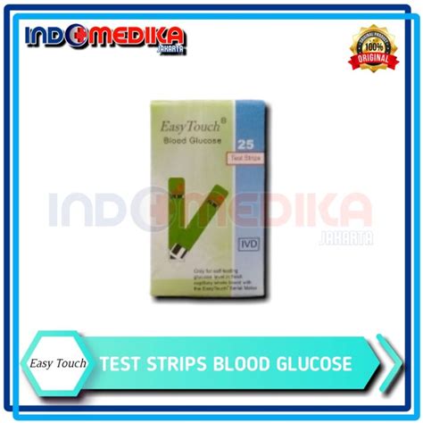 STRIP GULA DARAH EASY TOUCH Easytouch Blood Glucose Refill Gula Darah