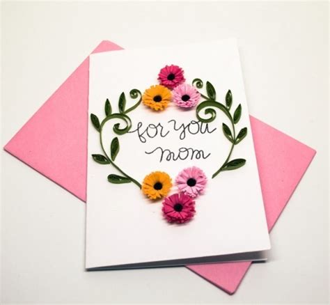 81 Easy And Fascinating Handmade Mothers Day Card Ideas