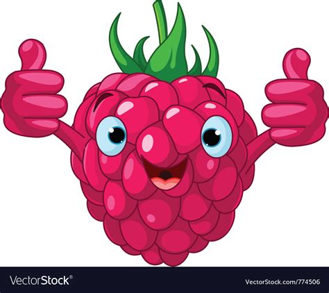 Raspberry Cartoon Raspberry