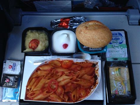 Turkish Airlines Inflight Food Dublin Istanbul Havayolu 101