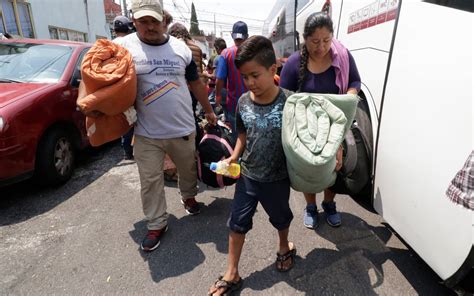 Puebla Sexto Estado De México Con Más Niños Repatriados De Ee Uu El