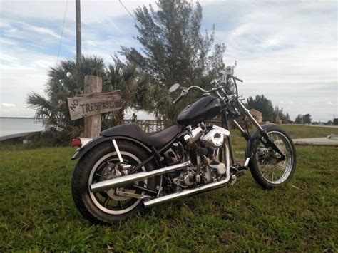Harley davidson ironhead and evolution sportster bobber zero rigid frames. 1986 Harley Davidson Big Twin EVO Motor 4 speed Kick Only ...