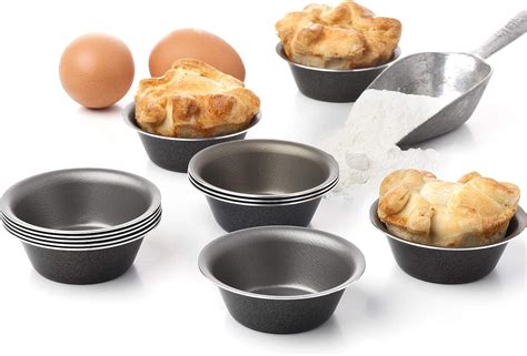 Mini Pudding Tins Pie Individual Muffin Tart Tins And Darioles Moulds