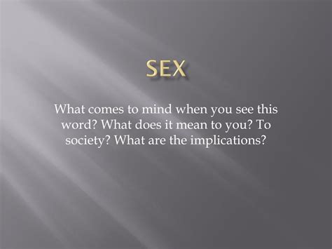Ppt Sex Powerpoint Presentation Free Download Id2367674