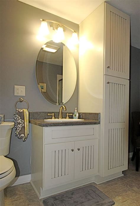 The bathroom is associated with the weekday morning rush, but it doesn't have to be. Bathroom Vanity Storage Syracuse CNY - Mirror Cabinets