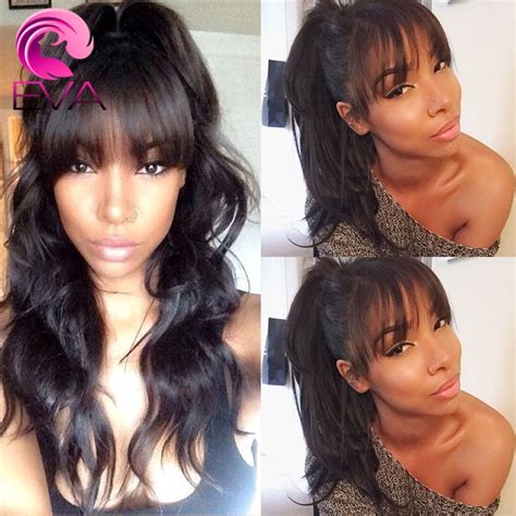 For the rest of your hair, create some highlights and layers that the last ideas for wavy hairstyle with bangs is, this long shag hairdo with very wavy while being ideal for everyday life situations. Aliexpress.com : Buy 7A Wavy Human Hair Lacefront Wigs ...