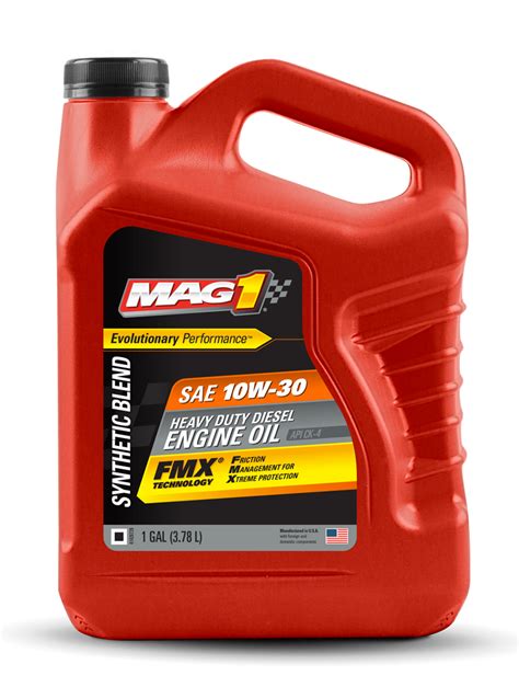 Mag 1 Synthetic Blend 10w 30 Ck 4 Heavy Duty Diesel Engine Oil Mag 1