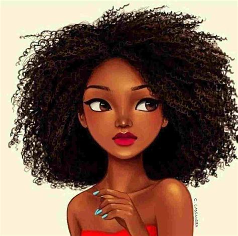 Black Girl Drawing Cartoon At Explore Collection Of Black Girl Drawing Cartoon