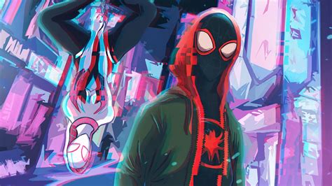 Miles Morales And Gwen Stacy Wallpaper