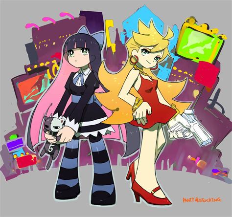 Pin On Panty And Stocking With Garterbelt