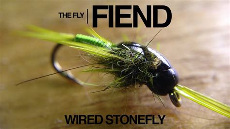 Wired Stonefly Fly Tying Tutorial The Fly Fiend Youtube