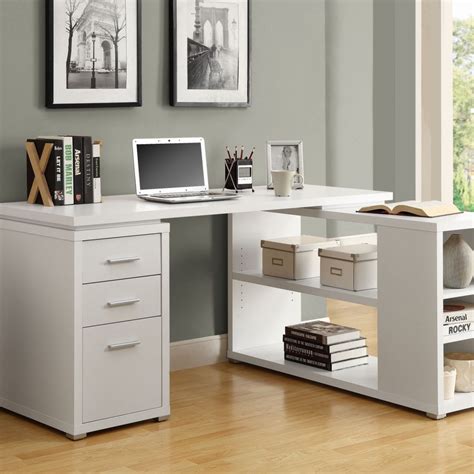 20 Beautiful White Desk Designs For Your Office