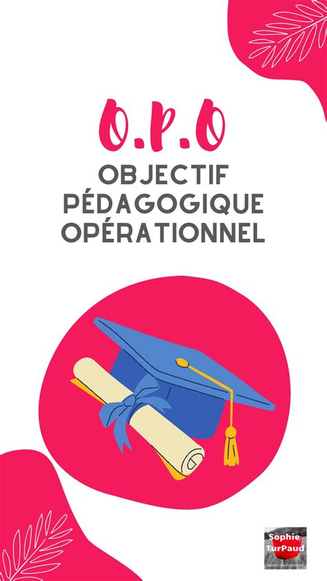 Objectif Pédagogique Opérationnel 1 Agence Sophieturpaud