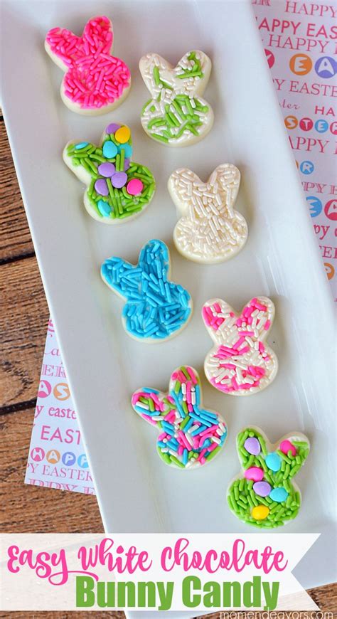 Easy White Chocolate Easter Bunny Candy