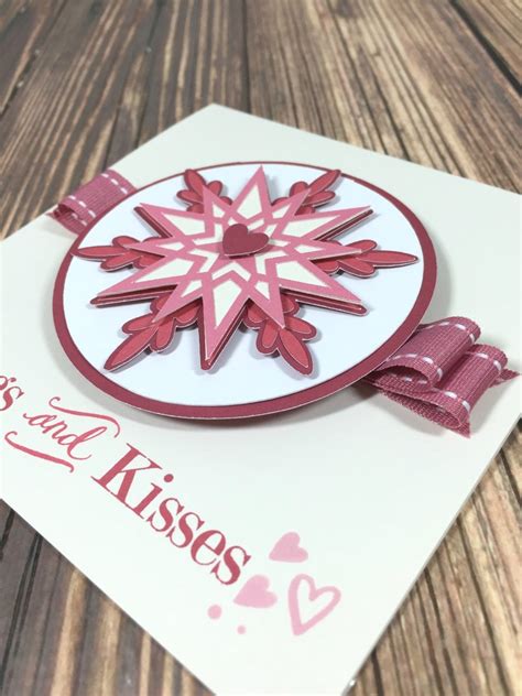 Courtney Lane Designs Cricut Snowflake Love Card