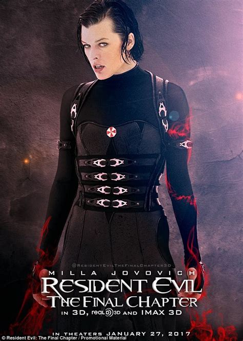 Resident Evil The Final Chapter Poster Resident Evil The Final