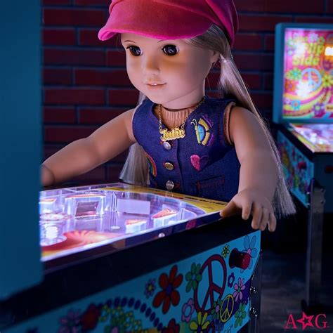 Official American Girl Julie Loves To Try To Beat The High Score At