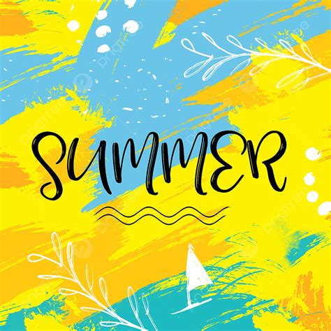 Hello Summer Backgrounds Summer Background Tropical Climate Png