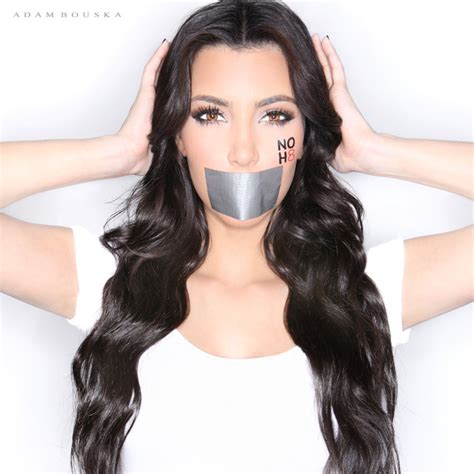 The Kardashians Auction Official Duct Tape And Signed Noh8 T Shirt Noh8 Campaign