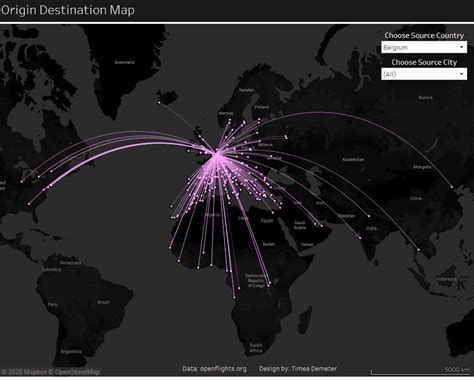 How To Create An Origin Destination Map In Tableau The Information Lab