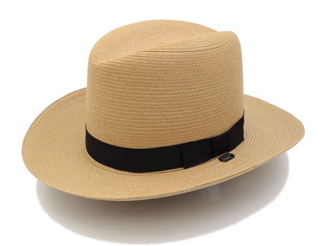 Sheriff Style Straw S42 Hat Stratton Hats Made In The Usa