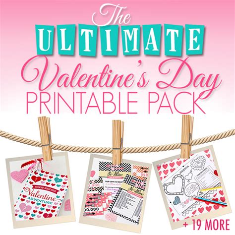 The Ultimate Valentines Day Printable Pack The Dating Divas