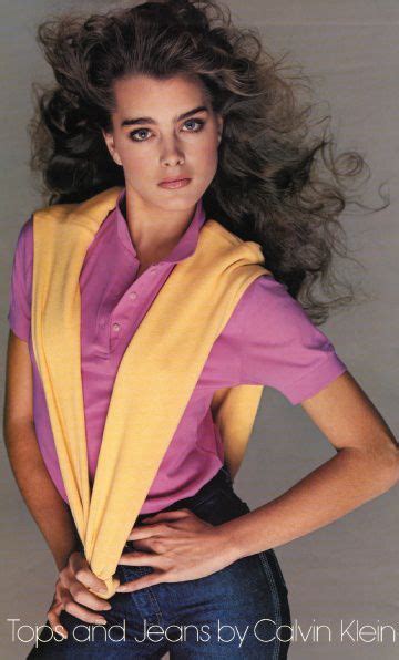 Brooke Shields By Avedon For Calvin Klein Tops And Jeans 1981 1980s