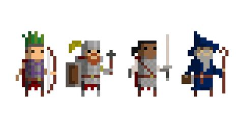 I Turned My Party Into Cute Pixel Art Characters Dndnext
