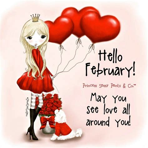 Princess Sassy Pants Hello February Hello February