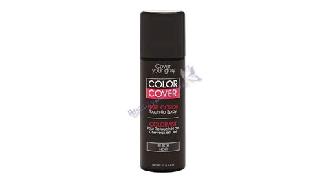 Cover Your Gray Hair Color Touch Up Spray Black