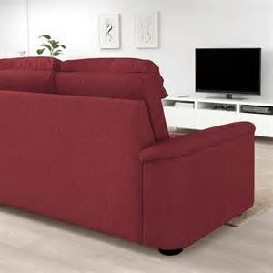 La fodera per il divano letto a 2 posti ikea ektorp è composta da 5 elementi: LIDHULT Divano letto a 2 posti - Lejde rossiccio - IKEA Svizzera