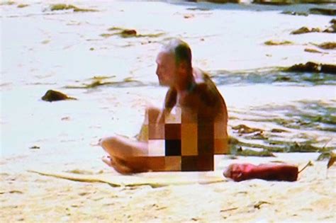 Paul Gascoigne Sunbathes Completely Naked On Reality