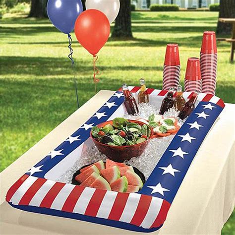 Must contain at least 4 different symbols; Pool Party Decorating Ideas Elegant Patriotic Inflatable ...