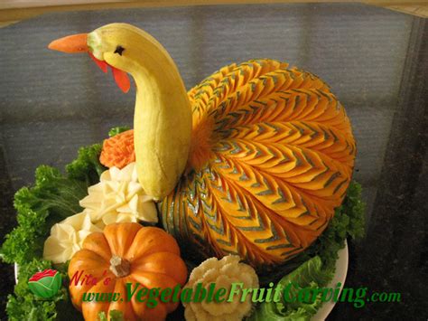 Turkey Pumpkincarving Food Art Nita Gills Turkey Carve Flickr