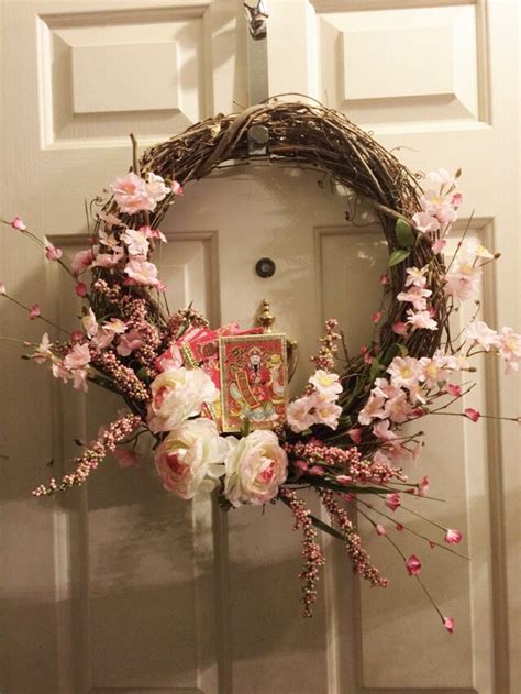 Images include fish, peaches, grains, dragons, phoenixes and more. Another Chinese New Year wreath … | Chinese new year party ...