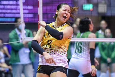 Uaap Eya Laure Deflects Credit To Team After Big Ust Win Over La Salle