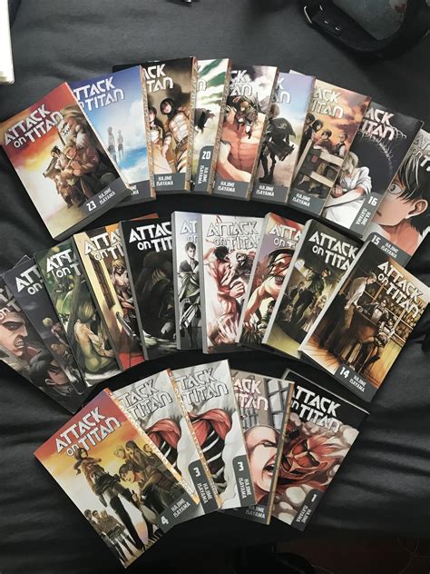 Attack On Titan 23 Volumes And Counting Btw Anime Vs Manga Which
