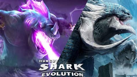 Behemoth Kaiju Beast In Real Life Hungry Shark Evolution Youtube