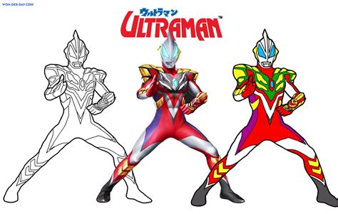Coloriage Ultraman 80 Coloriages Pour Enfants Wonder Day
