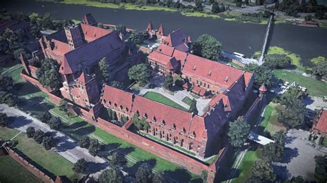 Castle Of The Teutonic Order In Malbork Poland Download Free 3d
