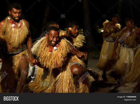 Fijian Men Dancing Image And Photo Free Trial Bigstock