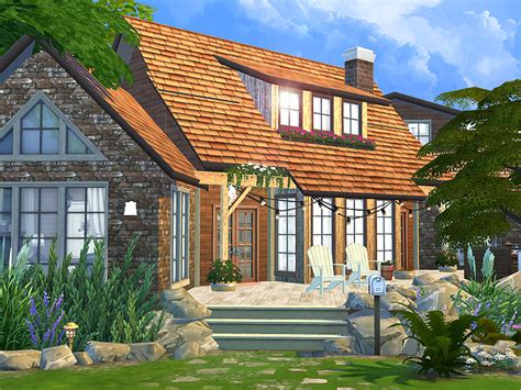 Sims 4 Ccs The Best House By Rirann