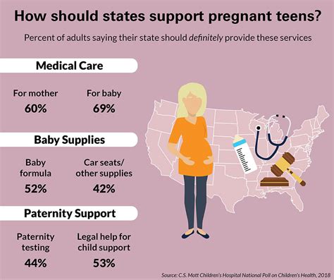 Most Adults Support State Assistance For Pregnant Teens