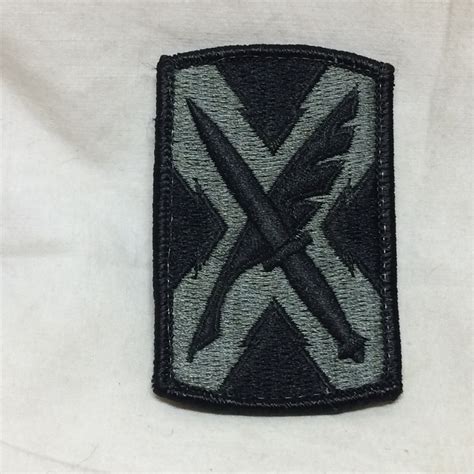 Military Patch Badge Army 300th Intelligence Brigade Acu Hook Loop Back