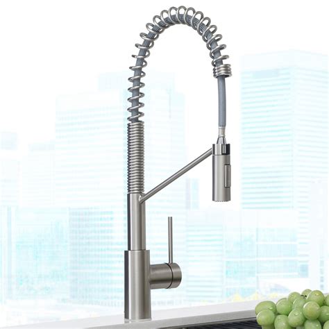 They offer detachable hose styles; Kraus KPF2631SFS Single Handle Pull Down Commercial ...